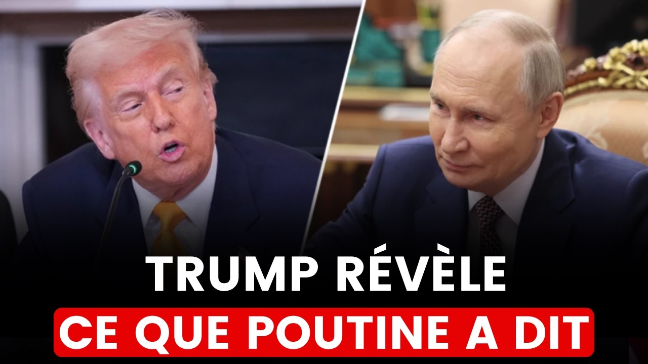 🔴 TRUMP DÉVOILE TOUT SUR POUTINE, LA CHINE ET LA JUSTICE AMÉRICAINE !