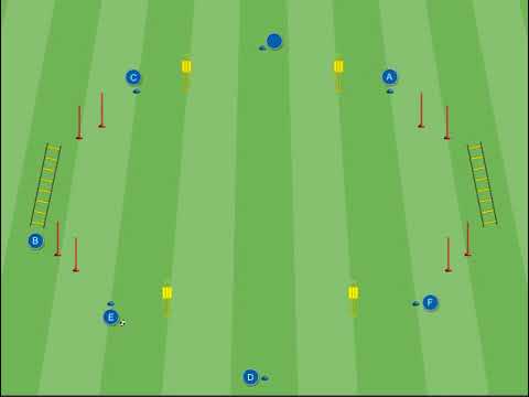 Circuito di perfezionamento tecnico e coordinativo per il calcio
