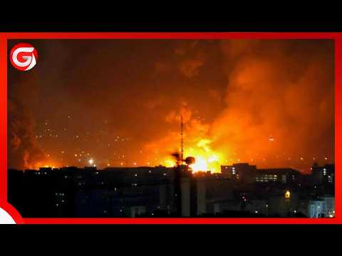 IRAN YASHAMBULIA VITUO vya MAFUTA vya HAIFA ISRAEL - HUKU MJI MKUU wa TEHRAN UKISHAMBULIWA VIKALI..