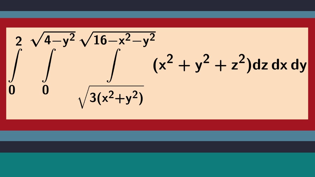 Multivariable Calculus | Triple integral with spherical coordinates: Example.