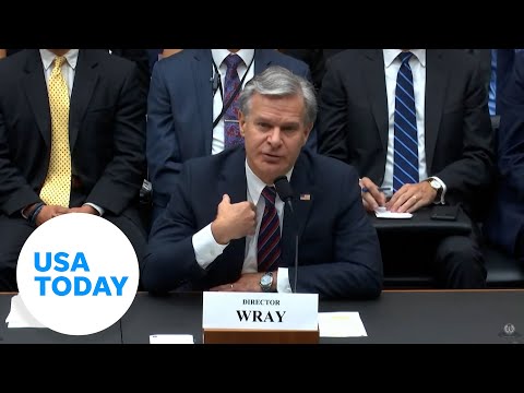FBI director makes distinction between politically violent rhetoric, threats USA TODAY