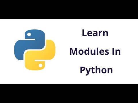 Fundamentals In Python Programming Part 1 4 Python Modules