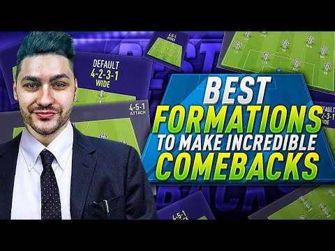 BEST FORMATION TO COMEBACK IN FIFA 18 - RTG #25 - TIPS & TRICKS