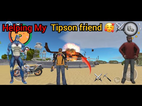 Blasted helicopter of Army base 🎖️ Rope hero vice town 🥰💞