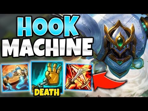 ONE HOOK = ONE KILL! FULL AP BLITZCRANK MID IS GENIUS! - League of Legends