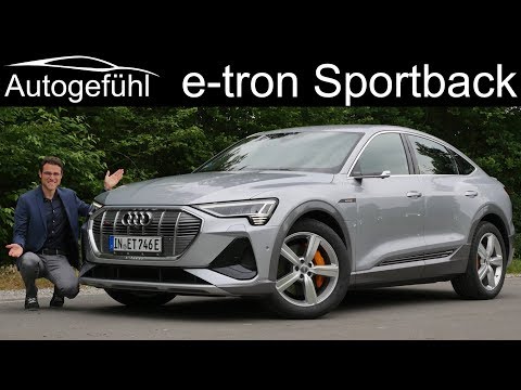 Audi e-tron Sportback s-line FULL REVIEW new EV SUV Coupé - Autogefühl