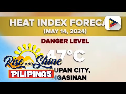 Pinakamataas na heat index ngayong araw, posibleng maitala sa Dagupan City;