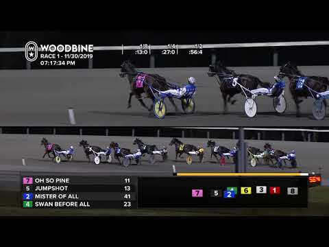 Woodbine, Mohawk Park, November 30, 2019 Race 1