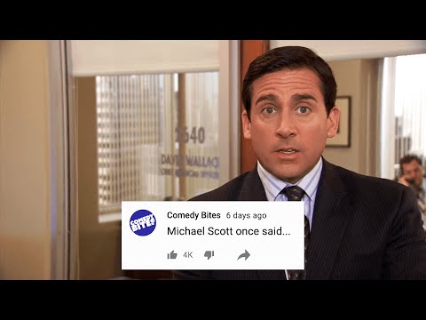 Michael Scott Once Said… Your Favourite Michael Quotes | The Office | Comedy Bites