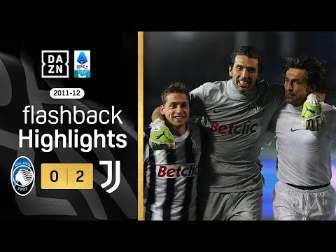Il Maestro PIRLO disegna calcio a Bergamo: Atalanta-Juventus 0-2 | Serie A 2011-12 | DAZN Highlights