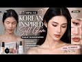 2 5 Minute Korean Inspired Soft Glam Makeup Transformation Full Tutorial Dewy Glass Skin Look