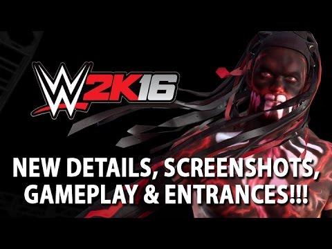 WWE 2K16: Create Modes, Screenshots & Gameplay Revealed!