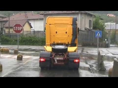 Unterwegs auf dem Zollhof in Chiasso