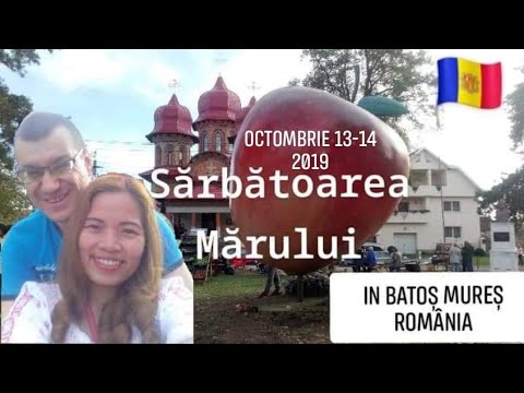 Sărbătoarea Mărului in Batoș Mureș România  October  12 - 13, 2019