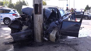 45-годишен мъж почина при зверска катастрофа в Хасково