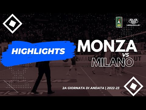 Highlights | Vero Volley 2-3 Milano | 2a giornata andata 22-23