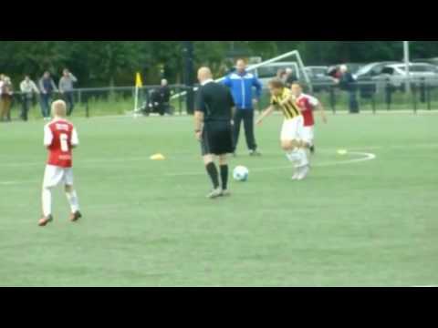 Quentin van Beekveld Vitesse U12 twingames match