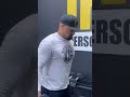 Ed Mejia pumps biceps at GI GYM NY 💪