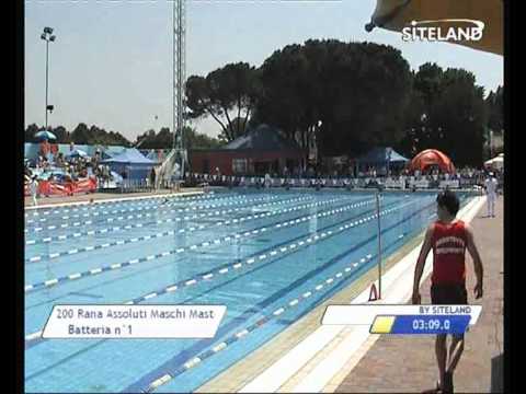 Serie 1 dei 200 Rana  Assoluti Maschi Master - 12 MEMORIAL ANDREA BETTIOL