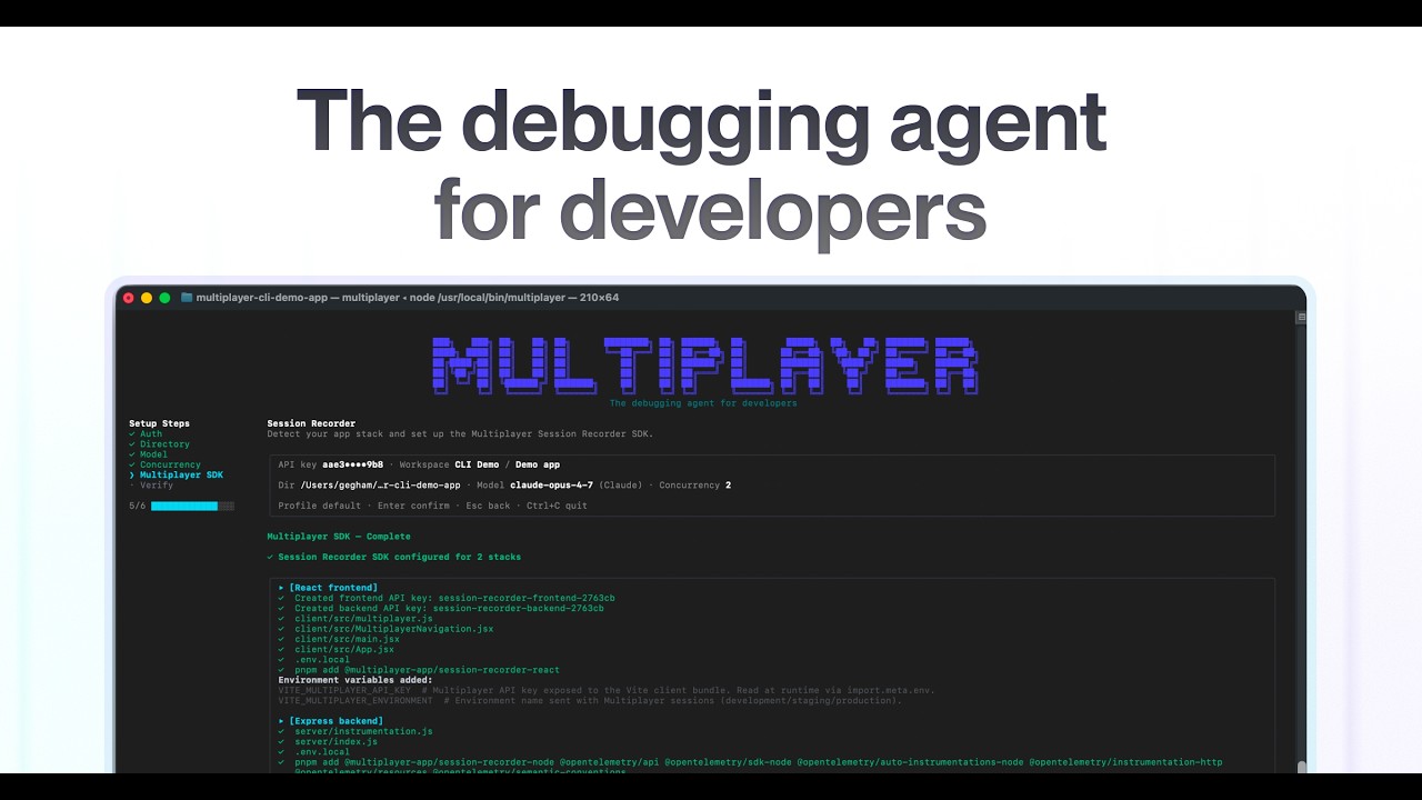 Multiplayer demo video