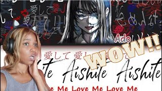 Ado - Aishite Aishite Aishite - First Time Reaction