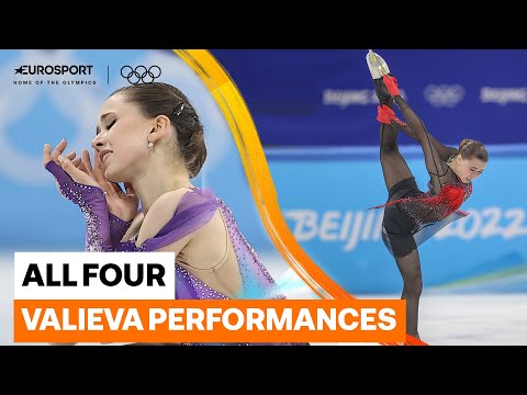 Take a look back at all four of Valieva's performances | Winter Olympics 2022