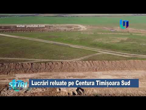 Reîncepe șantierul Centurii Timișoara SUD