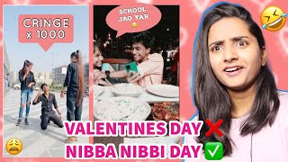 CRINGE COUPLES ON REELS | TURU LOVE x 100😱| VALENTINES DAY SPECIAL💞|