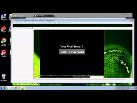 Projects in HTML5 – Chapter 18 – Snake Game UI HTML
