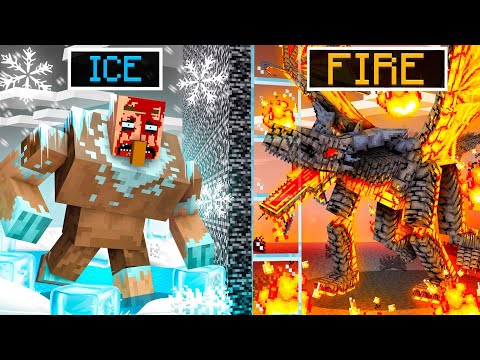 SHOCKING: I Cheated in Fire vs Ice Battle!