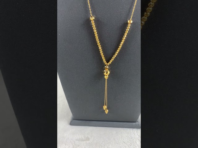 سبحة ذهب فخمة عيار 21 بوزن 8.75 جرام