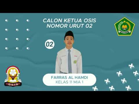 VISI & MISI CALON KETUA OSIS NO.02 || MAN 1 SIAK