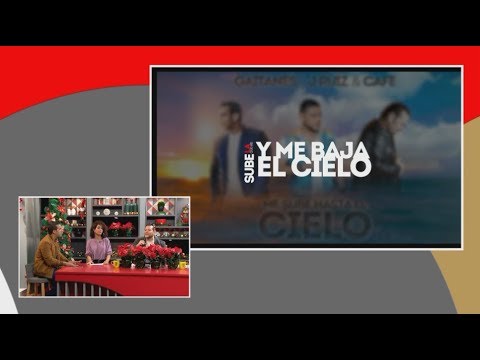 Gaitanes y Jair Ruíz promocionan su tema musical "Me Sube Hasta El Cielo"