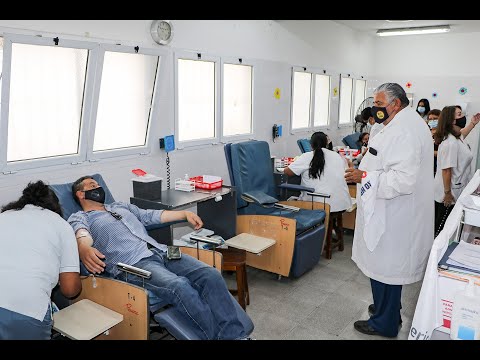 “Cada dos minutos se hace una transfusión de sangre en el país”