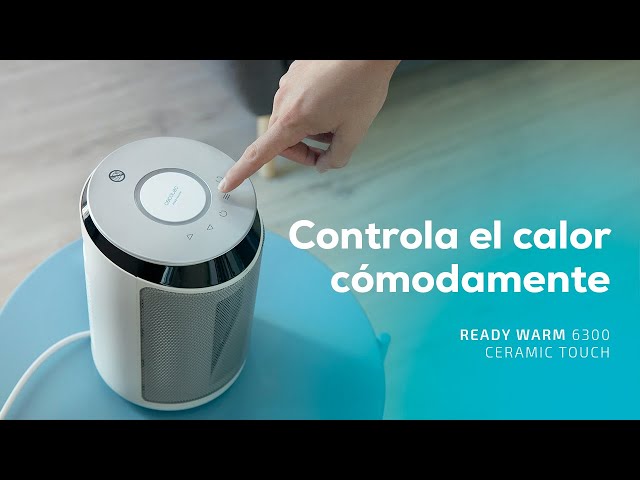 Aquecedor Cerâmico Cecotec ReadyWarm 6300 Ceramic Touch 2000W Painel Tátil video