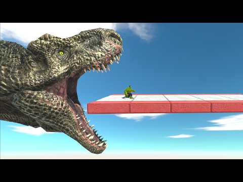 Three Dinosaur Heads & Reach the Evolution Gate  - Animal Revolt Battle Simulator