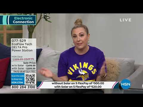 HSN | Electronic Connection featuring EcoFlow 09.11.2023 - 06 PM