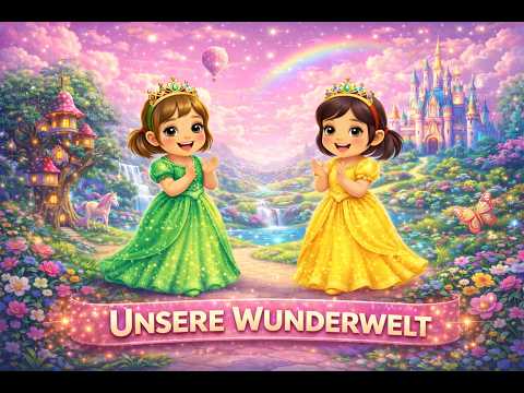 UNSERE WUNDERWELT MIT LINDA & AMINA WORLD #kidsvideo #cute #world #kidssong #viral #kidsfun