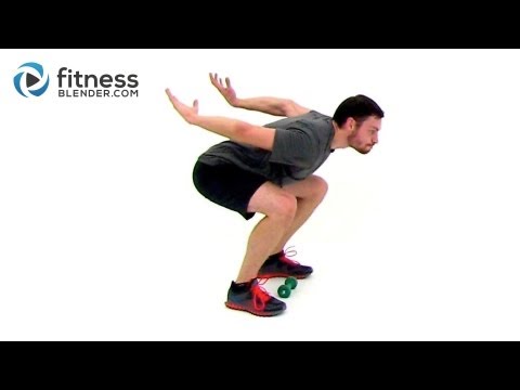 Lower Body HIIT for Strong Legs Fitness Blender HIIT Man Workout