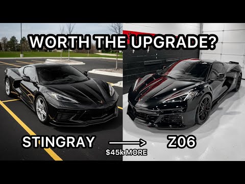 C8 Stingray vs C8 Z06 Upgrade - Is It Worth It?