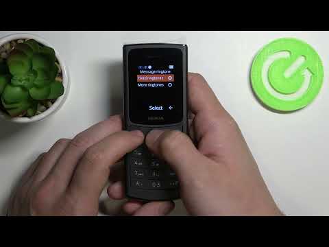 How to Change Messages Ringtone NOKIA 110 – Adjust Ringtone Settings