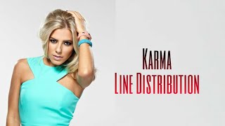 The Saturdays~Karma (Line Distribution)