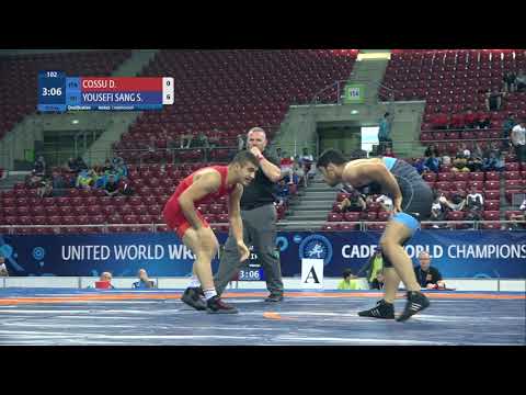 Qual. FS - 92 kg: D. COSSU (ITA) v. S. YOUSEFI SANG (IRI)