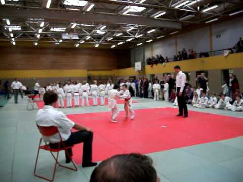 2010 Judo Kreismannschaftsturnier for U11 in Mesum, Germany (1)