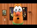 They Re Dogs And They Re PLAYING POKER VeggieTales X The Simpsons Animation