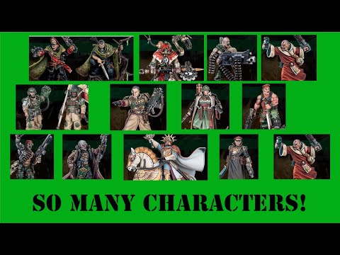 Tactics video - Astra Militarum character unit review | 10th edition | Warhammer 40,000