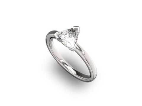 POLAD Diamond Engagement Ring - 1.50ct D45163-1W