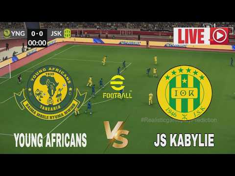 🎮 Young Africans vs JS Kabylie | CAF Champions League 2026 | Today’s Match Simulation PES2021 