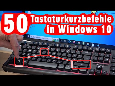 Windows 10 Tastaturbefehle - 50 Shortcuts Kurzbefehle und Kombinationen auf der Tastatur