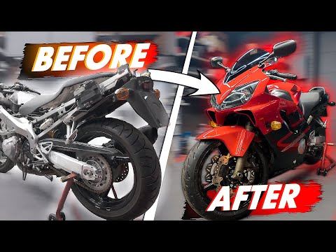 Honda CBR600 F4i FULL RESTORATION | BETTER THAN FACTORY After Crash